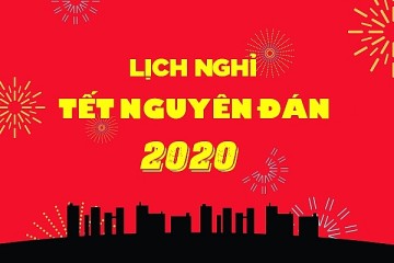 Thông báo lịch nghỉ tết 2020 của Công ty TNHH TMDV & CN Hải Hưng